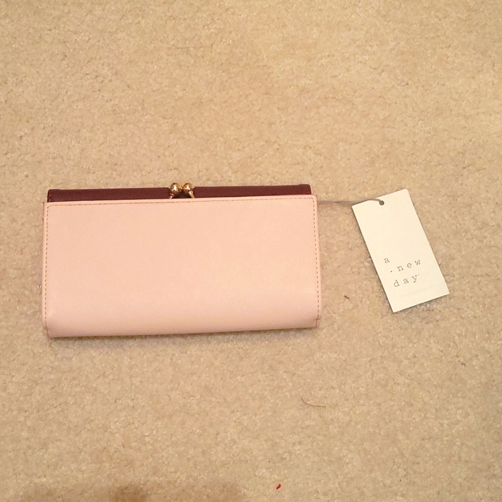 Pink and purple new wallet from target!